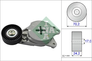 Sträckare, flerspårsrem, SUBARU,TOYOTA, 1662033020, 16620-33020, 1662033021, 16620-33021, 1662033022, 16620-33022, 1662033023, 16620-330