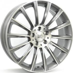 Mille Miglia MM047 Anthracite Polish 8x18 5/112 ET45 B66.6