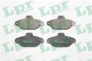 Bromsbeläggsats, Framaxel, FIAT,LANCIA, 5892737, 71737179, 77362185, 77362267, 9947468, 9947976, 9948054, 9949183