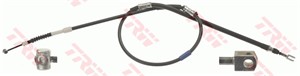 Vajer, parkeringsbroms, Bak, Höger, TOYOTA COROLLA, COROLLA Compact, COROLLA Kombi, COROLLA Liftback, 46420-12390
