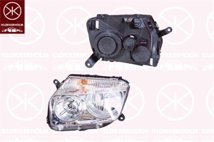 Strålkastare, Höger, DACIA DUSTER, DUSTER Skåp/SUV, 26 01 000 67R, 26 01 082 33R