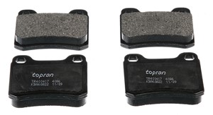 Bromsbeläggsats, Bakaxel, MERCEDES-BENZ 190 [W201], 000 420 88 20, 000 420 90 20, 001 420 01 20, A000 420 88 20, A000 420 90 20, A001 42