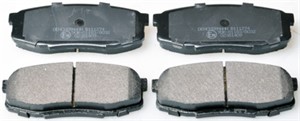 Bromsbeläggsats, Bakaxel, LEXUS LX, TOYOTA LAND CRUISER 200, 044660C010, 0446660120, 04466-60120, 0446660160