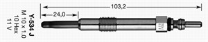 Glödstift, ALFA ROMEO,FIAT,LANCIA,OPEL,SAAB,VAUXHALL, 12 14 040, 46 75 41 54, 46754154