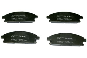 Bromsbeläggsats, Framaxel, INFINITI Q45 I, Q45 II, QX4, NISSAN PATHFINDER II, X-TRAIL, 06450SJK010, 410301W385, 410601W385, 410601W386,