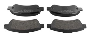 Bromsbeläggsats, Bakaxel, CITROËN JUMPER Buss, JUMPER Flak/chassi, JUMPER Skåp, PEUGEOT BOXER Buss, BOXER Flak/chassi, BOXER Skåp, 4253