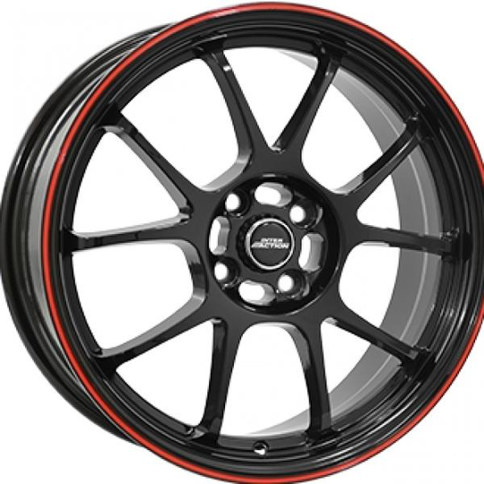 Inter Action Phoenix Black 6,5/15 4/100 ET37 B73.1