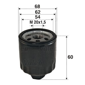Oljefilter, DACIA,NISSAN,RENAULT, 1520800QAG, 15208-00QAG, 7700112686, 7700869029, 8200257642