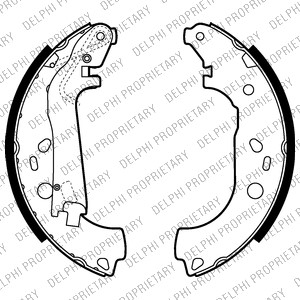 Bromsbackar, sats, Bakaxel, CITROËN,FIAT,PEUGEOT, 4241.N8, 4241.P0, 4241.P4, 77364667, 77365620