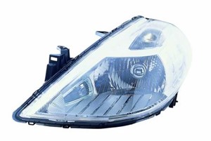 Strålkastare, Vänster, NISSAN TIIDA Halvkombi, TIIDA Sedan, 26065-1JZ0A-A124