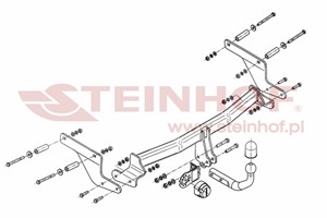 Dragkrok, Standard, RENAULT CAPTUR I