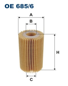 Oljefilter, LEXUS GS, IS II, LC, LX, RC, TOYOTA LAND CRUISER 200, TUNDRA Pick-up, 04152-38020, 04152-51010, 04152-YZZA4