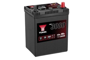 Yuasa Batteri 12V 30Ah 300A, HONDA BEAT, MAZDA 3, 3 Sedan, 5, LFBL185209D, LFBL-18-5209D