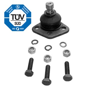 Kulled / Spindelled, Framaxel, Tvåsidig, Nedre, PORSCHE 924, VW GOLF I, SCIROCCO, 171407365C, 171407365D