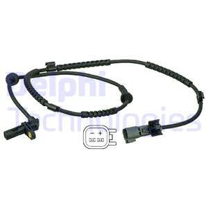 ABS-givare, Sensor, hjulvarvtal, Framaxel, Vänster, CHEVROLET SPARK, 94543968, 95937220, 95976062