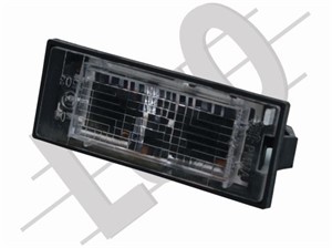 Belysning, registreringsskylt, Tvåsidig, NISSAN,OPEL,RENAULT, 2651000Q0A, 26510-00Q0A, 265108474R, 4159062300, 4416659, 4422473, 8200480
