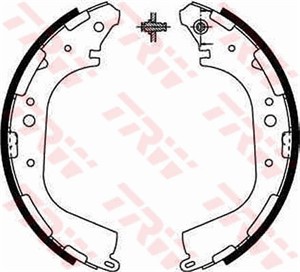 Bromsbackar, sats, Bakaxel, INFINITI QX4, NISSAN NAVARA, PATHFINDER II, PICK UP, 44060-0W725, 44060-0W726, 44060-0W727, 44060-37G25, 440