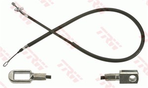 Vajer, parkeringsbroms, Bak, Höger, MERCEDES-BENZ,VW, 2D0 609 722, 904 420 02 85, A 904 420 02 85