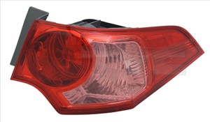 Baklykta, Vänster, HONDA ACCORD VIII, 33550TL0G11, 33550-TL0-G11