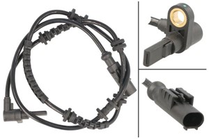 ABS-givare, Sensor, hjulvarvtal, Framaxel, FIAT PANDA, PANDA Skåp/halvkombi, 51745715