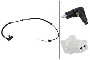ABS-givare, Sensor, hjulvarvtal, Bakaxel höger, KIA RIO Halvkombi, RIO Sedan, 0K31L-43-71YD, 0K31L-43-71YE