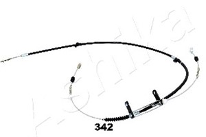 Vajer, parkeringsbroms, Bak, MAZDA 121 I, 121 II, D06144150B, DA9744150B, DA9744150C