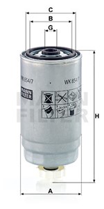 Bränslefilter, CHRYSLER VOYAGER IV, 04721303AA, K04721303AA
