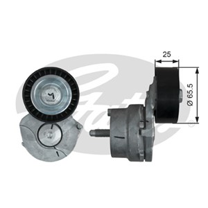 Spännrulle, flerspårsrem, CHEVROLET AVEO Halvkombi, AVEO Sedan, OPEL CORSA E, CORSA E Skåp/halvkombi, 55570134, 636590