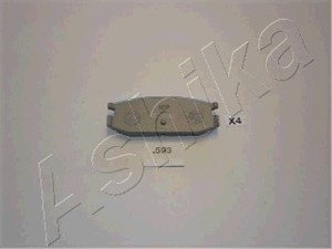 Bromsbeläggsats, Bakaxel, MITSUBISHI PAJERO I, PAJERO Canvas Top I, AY060MT001, MB407390, MB572198, MB858521, MR389570, MZ690022, MZ6900