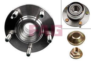 Hjullagersats, Bakaxel, HYUNDAI TUCSON, KIA SPORTAGE II, 527102E000, 52710-2E000, 527102E100, 52710-2E100