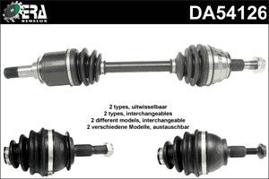 Drivaxel, framaxel vänster, MERCEDES-BENZ GL-KLASS [X164], M-KLASS [W164], 164 330 0801, 164 330 2001, A 164 330 0801, A 164 330 2001