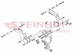 Dragkrok, Standard, RENAULT LAGUNA Grandtour II