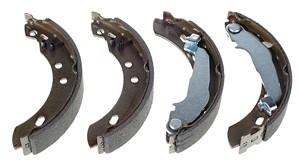 Bromsbackar, sats, Bakaxel, NISSAN MICRA II, 44060-6F625, 44060-99B26