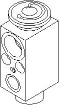 Expansionsventil, klimatanläggning, MERCEDES-BENZ, 171 830 01 84, 220 830 03 84, A171 830 01 84, A220 830 03 84
