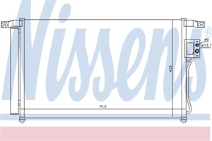 Kondensor, klimatanläggning, HYUNDAI SANTA FÉ II, 976062B000, 976062B000AS, 97606-2B200