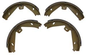 Bromsbackar, sats, Bakaxel, MERCEDES-BENZ E-KLASS [W212], E-KLASS T-Model [S212], GLK-KLASS [X204], 005 420 36 20, A005 420 36 20