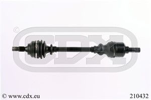 Drivaxel, framaxel vänster, CITROËN,PEUGEOT, 32722X, 3272LW