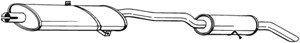 Bakre ljuddämpare, CHRYSLER VOYAGER IV, 04880243AB