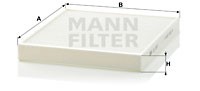 Kupefilter, CHEVROLET,OPEL,VAUXHALL, 1 808 612, 1802422, 1808612, 6808611, 90520549, 9055949, 90559549, 93182436
