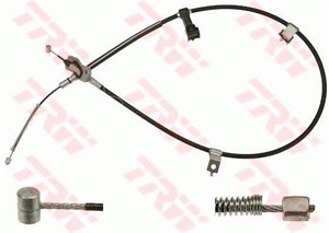 Vajer, parkeringsbroms, Bak, Vänster, HONDA HR-V, 47560-S2H-003, 47560-S2H-013
