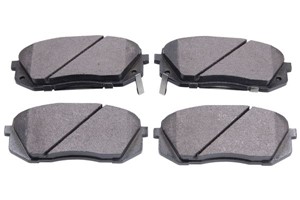 Bromsbeläggsats, Framaxel, HYUNDAI i40 I, i40 CW I, ix35, KIA CARENS Minibus, minivan III, SPORTAGE II, SPORTAGE III, 581010ZA00, 58101