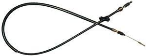 Vajer, parkeringsbroms, Vänster bak, AUDI 80 B3 Sedan, 80 B4 Sedan, 90 B3, CABRIOLET B3, COUPE B3, 893609721A, 893609721F