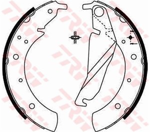 Bromsbackar, sats, Bakaxel, BMW 5 [E28, E34], 1 120 867, 1 120 868, 1 120 870, 1 154 921, 1 154 924, 1 154 925, 1 154 926, 34 21 1 120 8