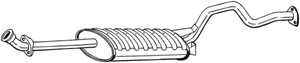 Mittenljuddämpare, MITSUBISHI PAJERO II, MR187151, MR204857, MR312481, MR323225, XR323225