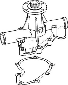 Vattenpump, BMW 3 [E30], 1 274 583, 1 284 680, 1 286 355, 1 286 358, 1 721 477, 1151 1 274 583, 1151 1 284 680, 1151 1 286 355, 1151 1 2