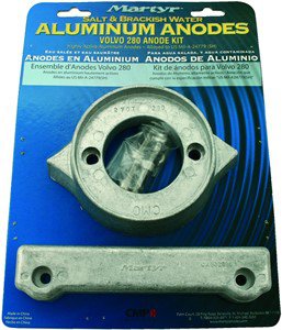 Anod VP sats 280S Alu, Passar till Volvo Penta