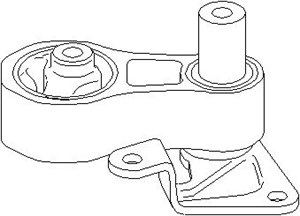 Bussning, manuell växellåda, Bak, FORD B-MAX, FIESTA V, FIESTA VI, FUSION, MAZDA 2, 1 141 459, 1 313 587, 1 526 696, 1 695 146, 2S616P08