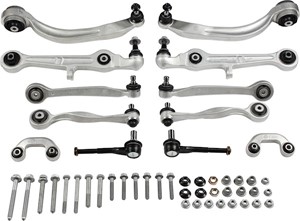 Reparationssats, Länkarm, Fram, höger eller vänster, AUDI A4 B6 Cabriolet, A4 B7, A4 B7 Avant, A4 B7 Cabriolet, SEAT EXEO, EXEO ST, 4B04