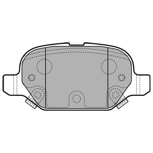 Bromsbeläggsats, FIAT PANDA, PANDA VAN, 77366388, 77366453, 77367514