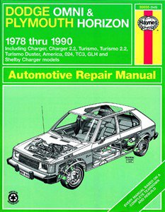 Haynes Reparationshandbok, Dodge Omni/Plymouth Horizon, Universal